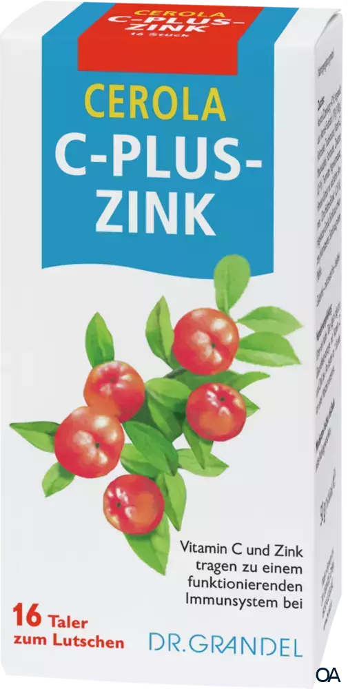 DR. GRANDEL Cerola C-plus-Zink Taler DR. GRANDEL Cerola C-plus-Zink Taler