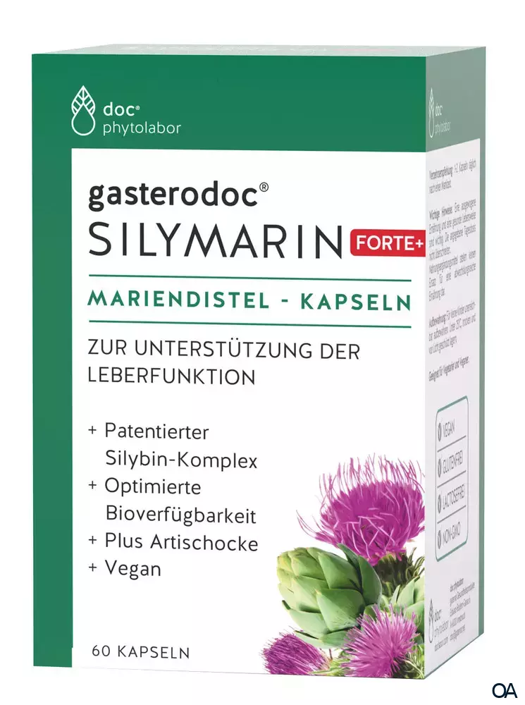 doc nature‘s SILYMARIN FORTE + Mariendistel-Kapseln