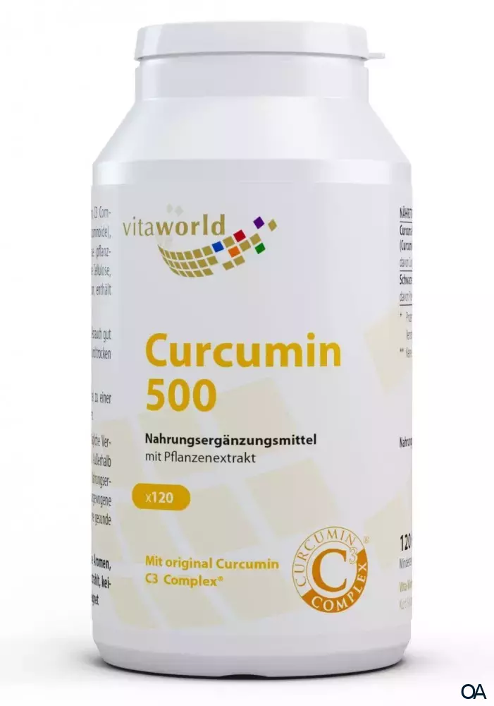 Vitaworld Curcumin 500 mg Kapseln Vitaworld Curcumin 500 mg Kapseln