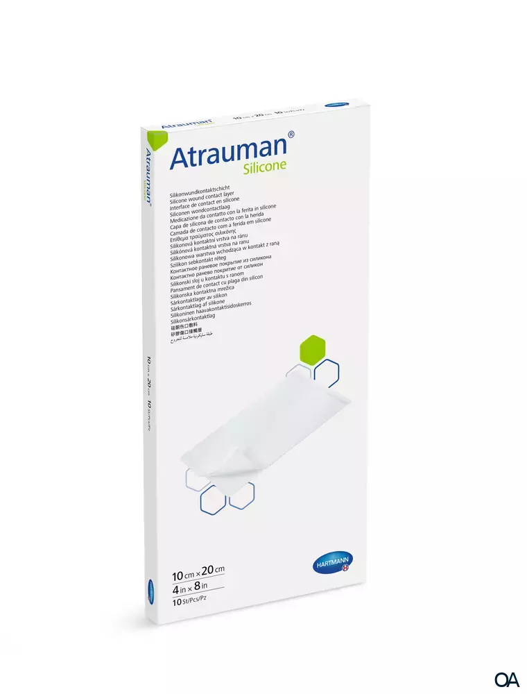 Atrauman® Silicone Silikonwundkontaktschicht, steril 10 x 20 cm