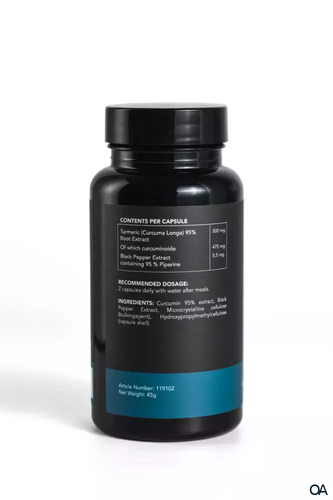 Alpveda Curcumin 95% + Piperin Kapseln Alpveda Curcumin 95% + Piperin Kapseln