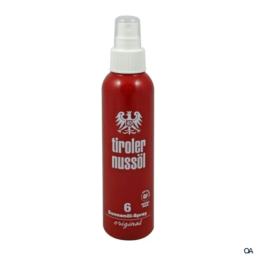 Tiroler Nussöl Original Sonnenöl Spray LSF 6 Tiroler Nussöl Original Sonnenöl Spray LSF 6