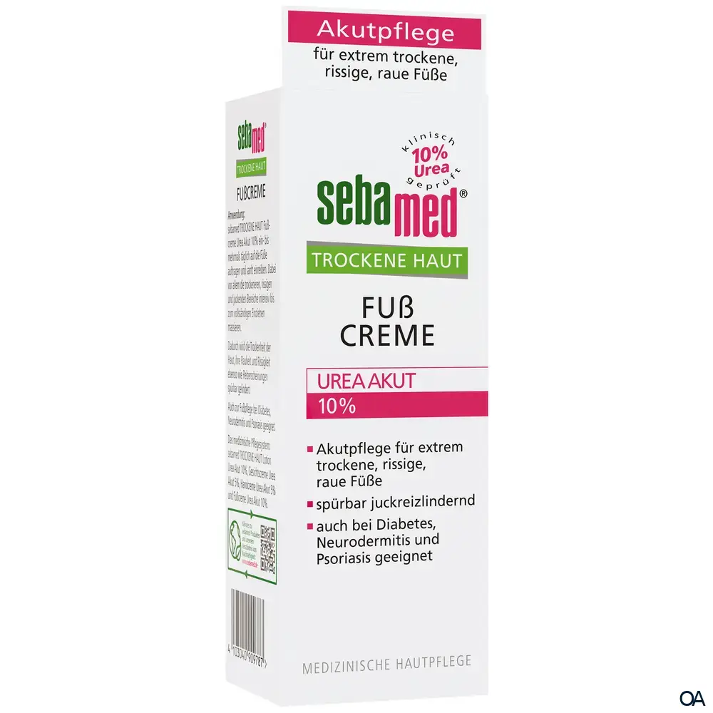 Sebamed Trockene Haut Fuß Creme Urea Akut 10% Sebamed Trockene Haut Fuß Creme Urea Akut 10%