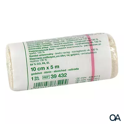 Lenkelast® Mittelzügige Universalbinde, einzeln verpackt, 10 cm x 5 m