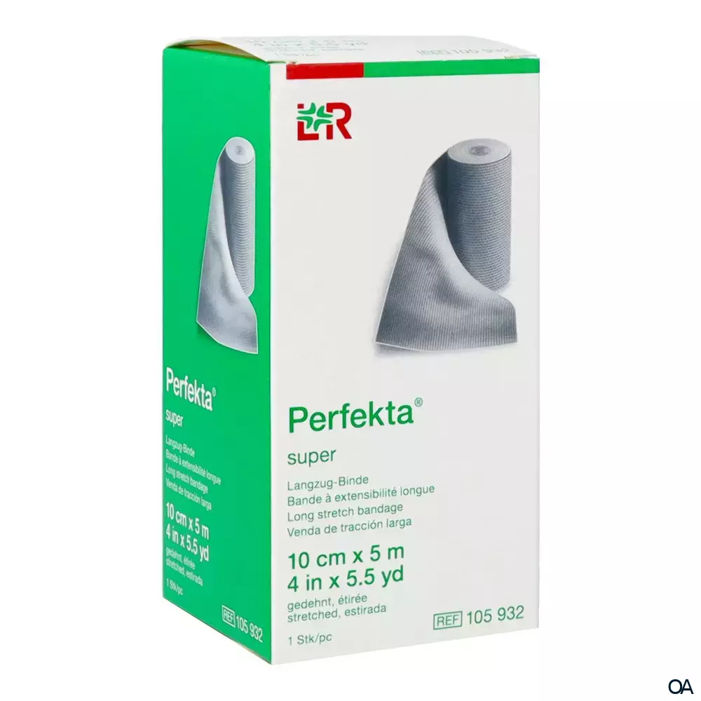 Perfekta® Super Langzugbinde 10 cm x 5 m Perfekta® Super Langzugbinde 10 cm x 5 m