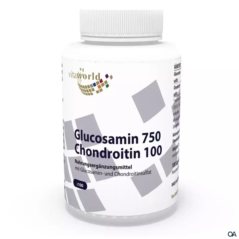 Vitaworld Glucosamin 750mg Chondroitin 100mg Kapseln Vitaworld Glucosamin 750mg Chondroitin 100mg Kapseln