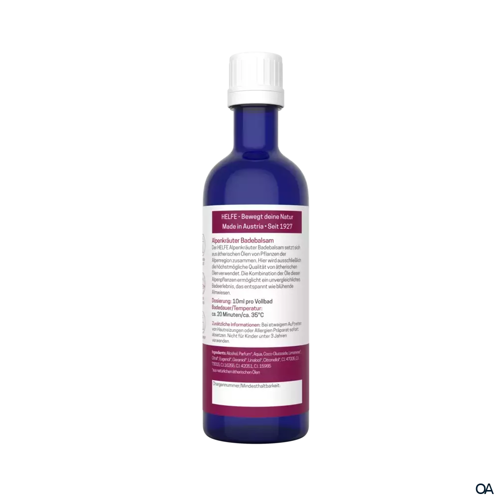 HELFE Alpenkräuter Badebalsam