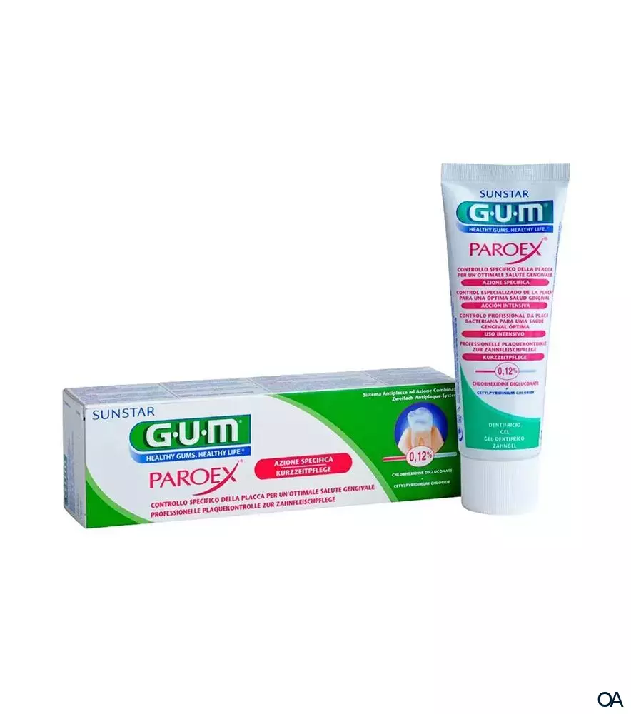 GUM® PAROEX® 0,12 % CHX-Zahngel GUM® PAROEX® 0,12 % CHX-Zahngel