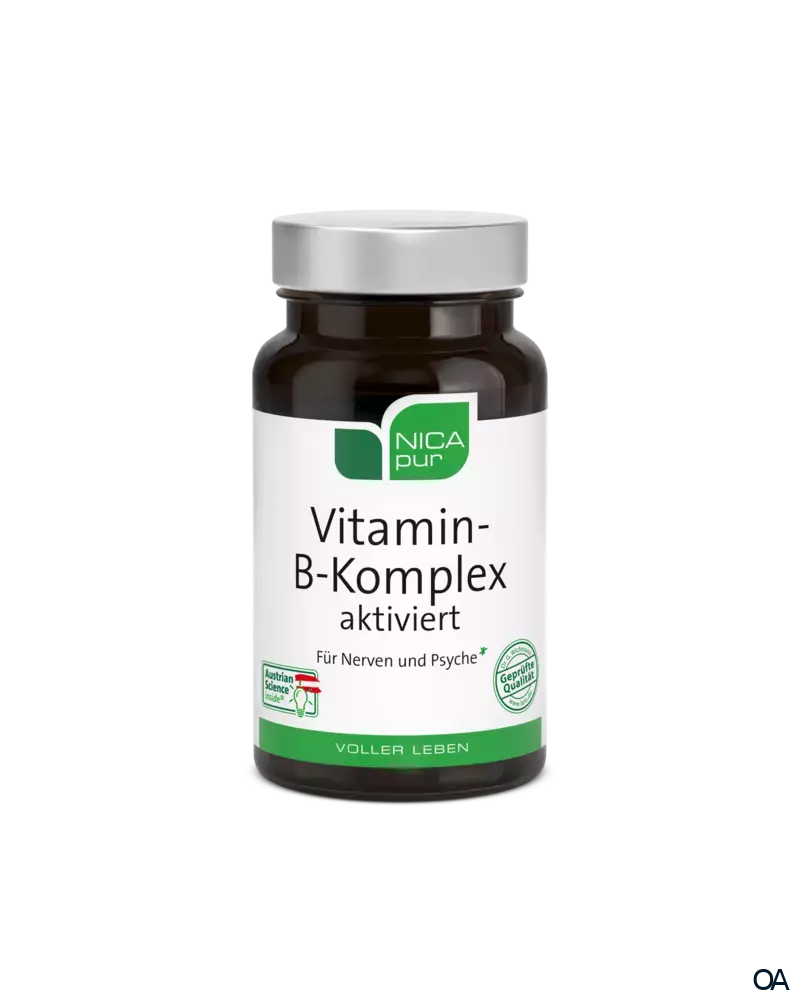 NICApur Vitamin-B-Komplex aktiviert Kapseln NICApur Vitamin-B-Komplex aktiviert Kapseln