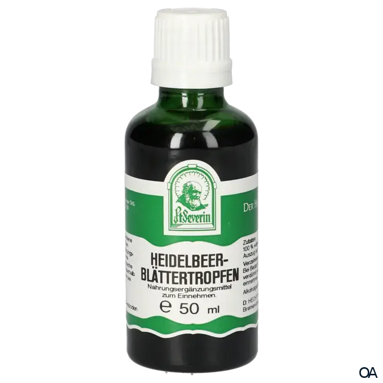 Pater Severin Heidelbeerblätter Tropfen