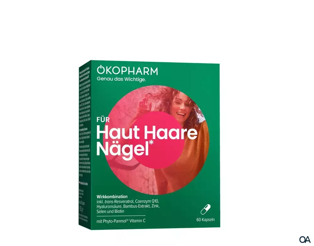 Ökopharm® Für Haut Haare Nägel* Kapseln Ökopharm® Für Haut Haare Nägel* Kapseln