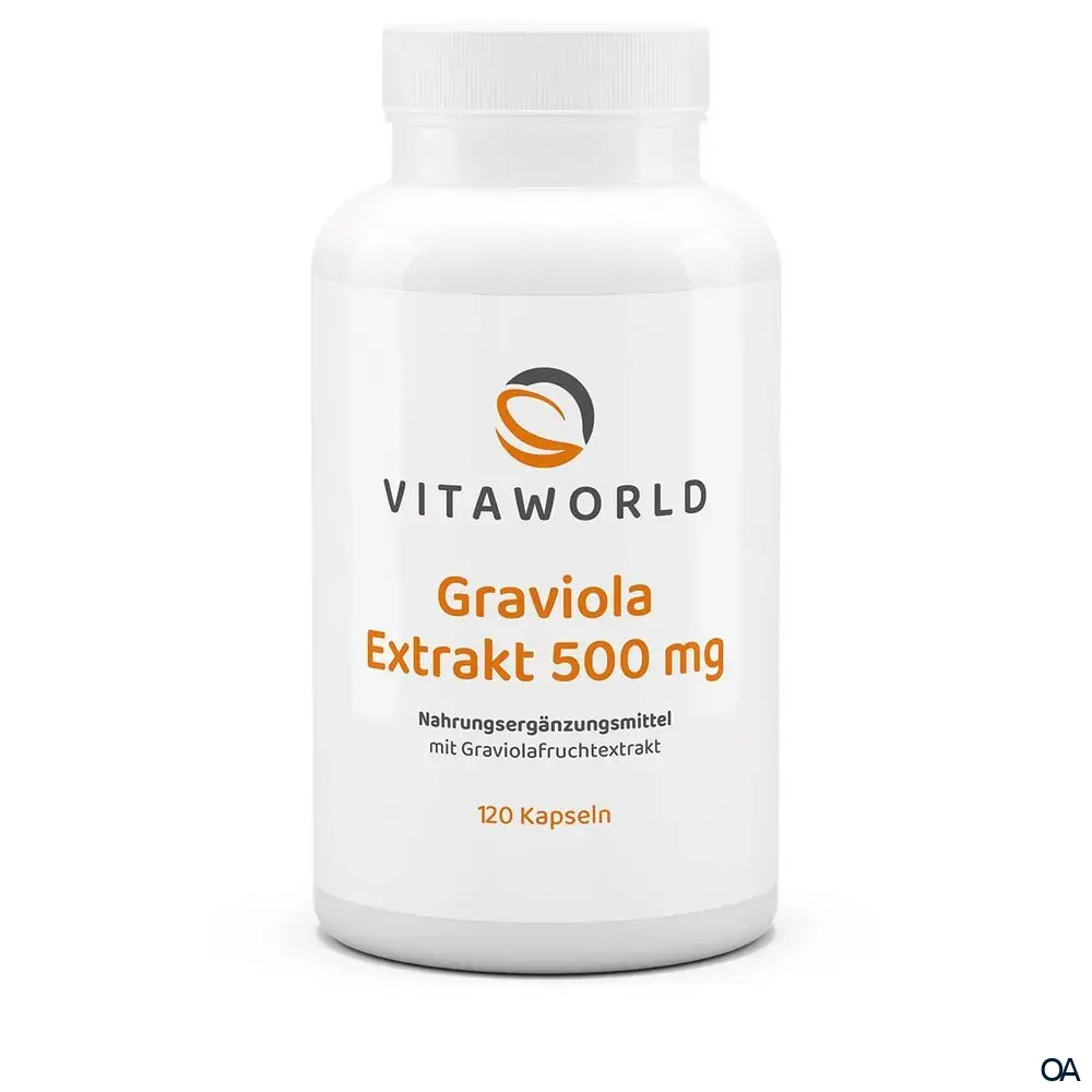 Vitaworld Graviola Extrakt 500 mg Kapseln