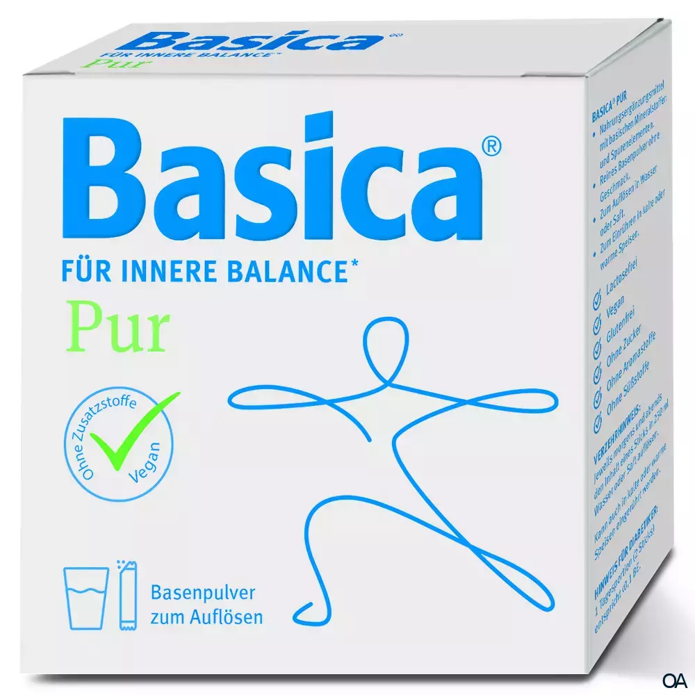 Basica Vital pur Basenpulver Sticks Basica Vital pur Basenpulver Sticks
