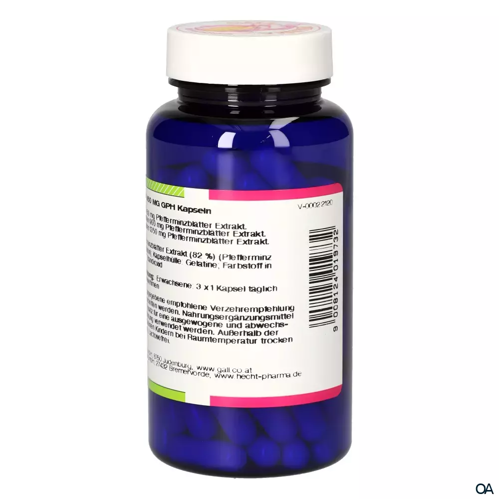 Gall Pharma Pfefferminz 450 mg Kapseln