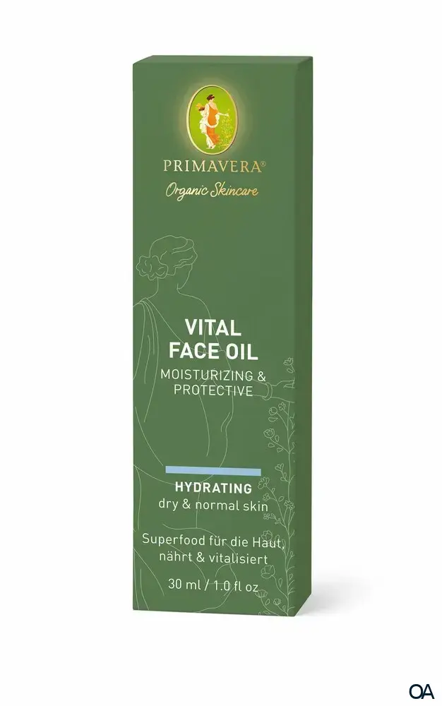 Primavera Hydrating Vital Face Oil - Moisturizing & Protective