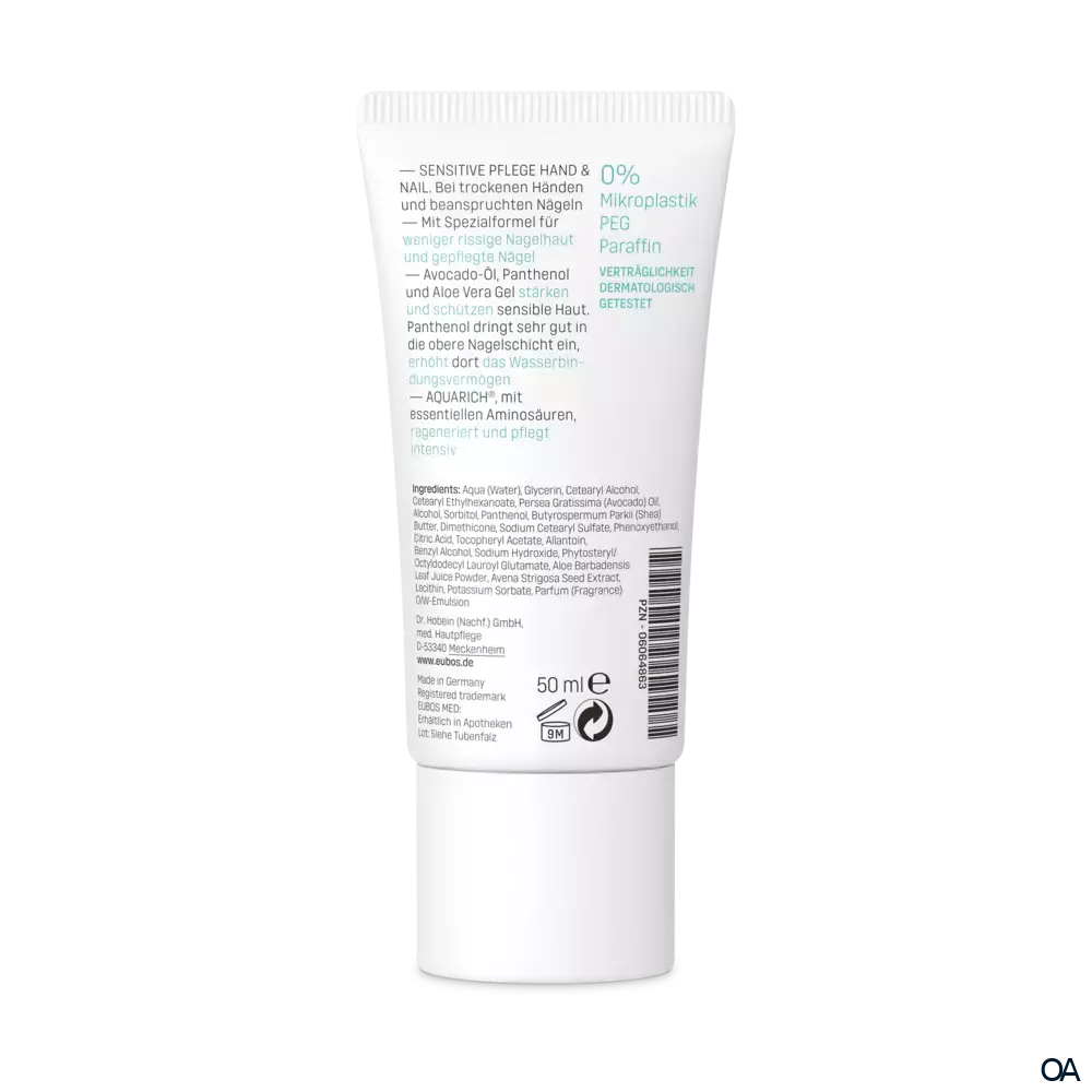 Eubos Sensitive Hand & Nail Creme Eubos Sensitive Hand & Nail Creme