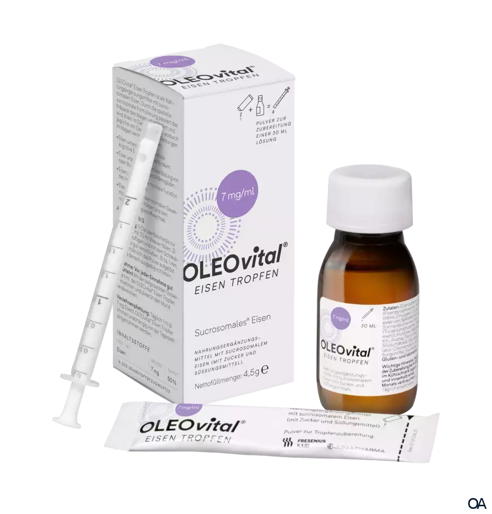 OLEOvital® Eisen Junior Tropfen OLEOvital® Eisen Junior Tropfen