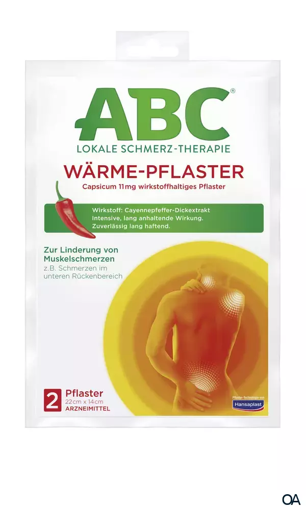 ABC Wärme-Pflaster Capsicum ABC Wärme-Pflaster Capsicum