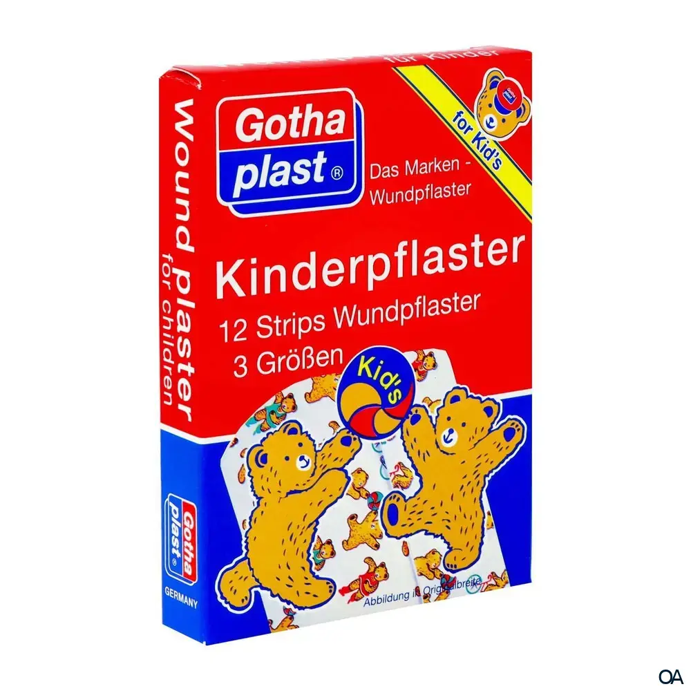 Gothaplast® Kinderpflaster-Bärchen - 3 Größen