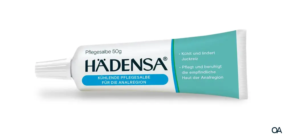 Hädensa® Kühlende Pflegesalbe mit Dosierspitze Hädensa® Kühlende Pflegesalbe mit Dosierspitze