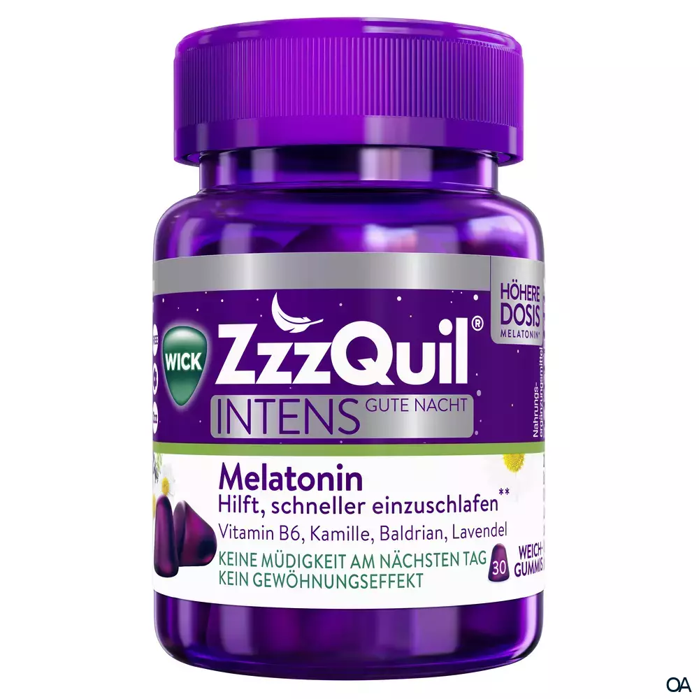 WICK Zzzquil Gute Nacht Intens Weichgummis