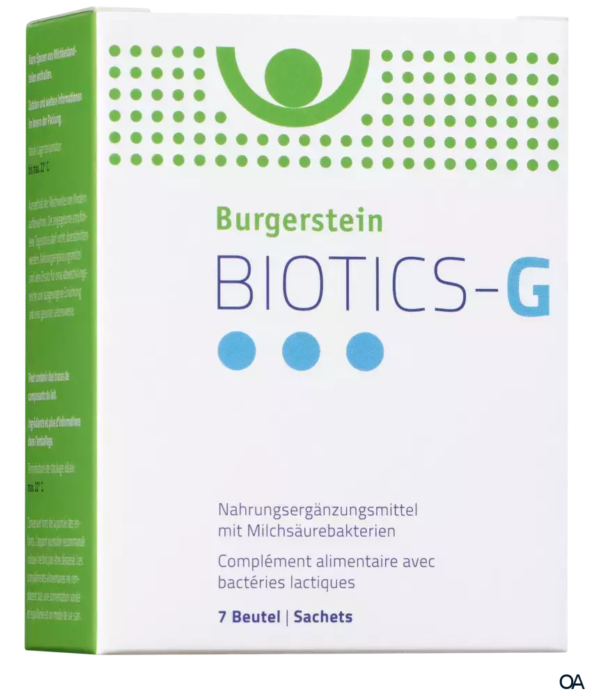Burgerstein BIOTICS-G Sachets Burgerstein BIOTICS-G Sachets
