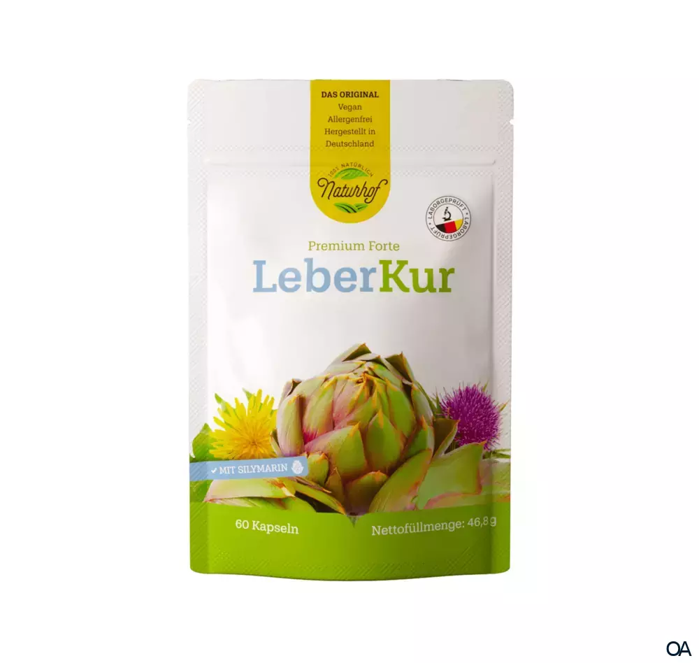 Naturhof Premium Forte LeberKur Kapseln Naturhof Premium Forte LeberKur Kapseln