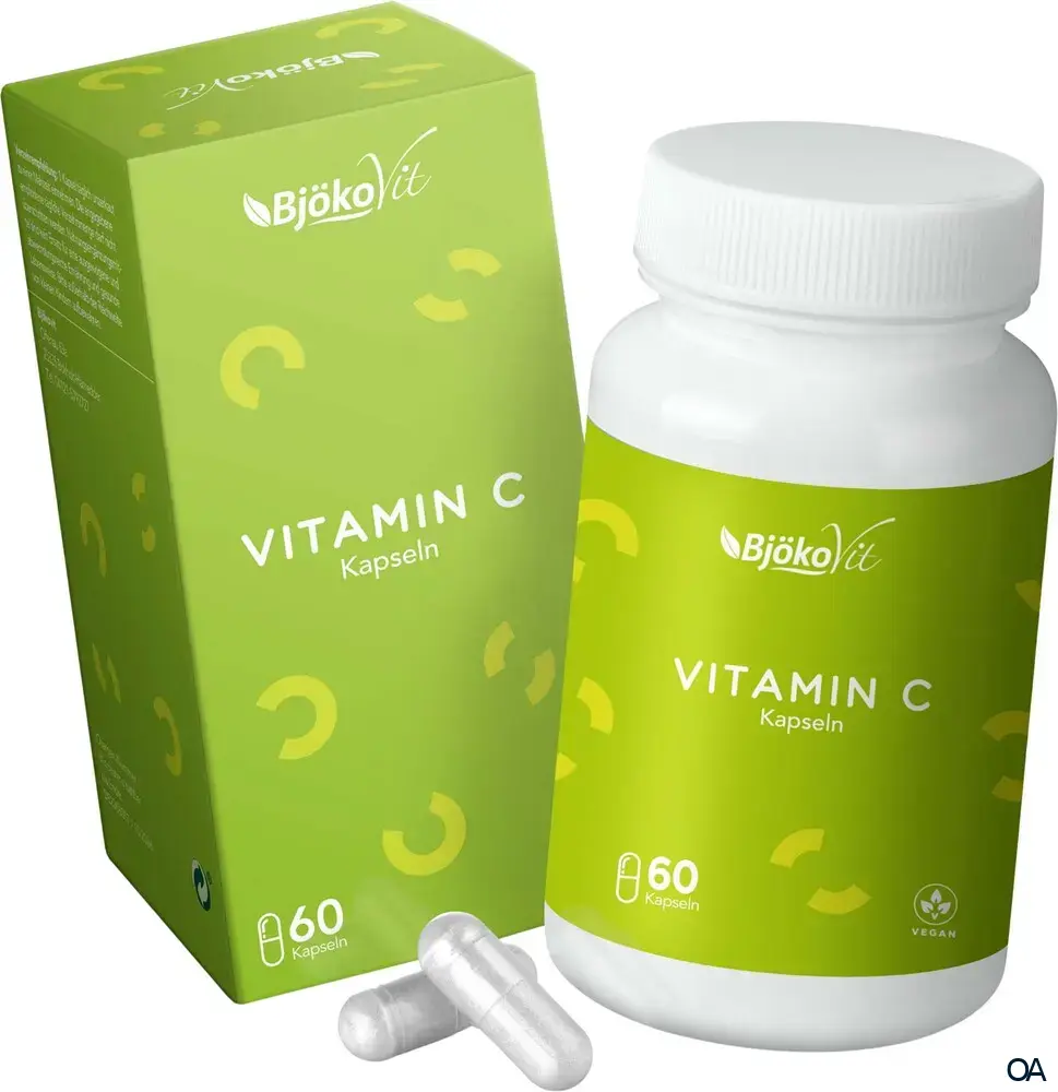 BjökoVit Vitamin C gepuffert 500 mg Kapseln