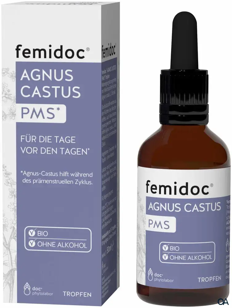 femidoc® AGNUS CASTUS PMS* Tropfen Bio femidoc® AGNUS CASTUS PMS* Tropfen Bio