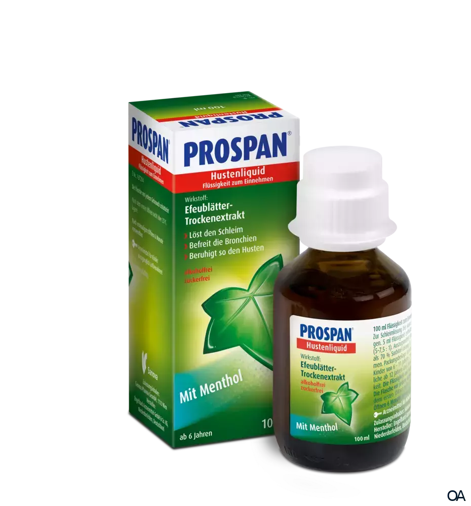 Prospan® Hustenliquid Flasche – Flüssigkeit zum Einnehmen Prospan® Hustenliquid Flasche – Flüssigkeit zum Einnehmen