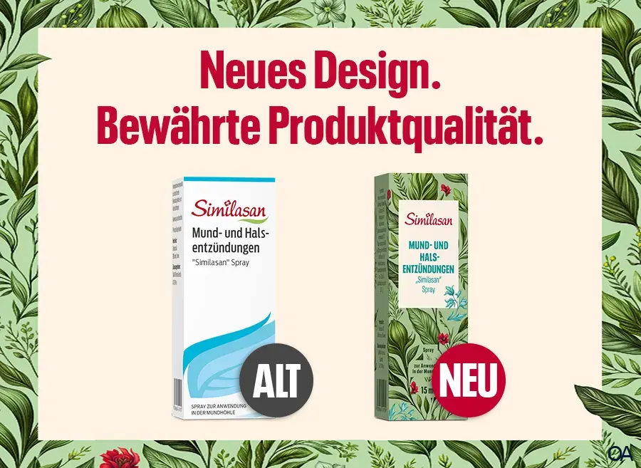 Similasan Mund- & Halsentzündungen Spray zur Anwendung in der Mundhöhle