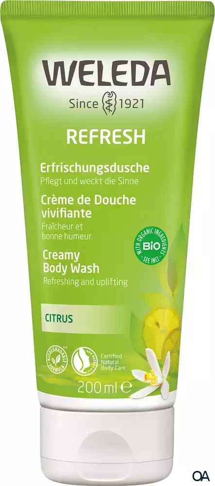Weleda Refresh – Erfrischungs­dusche Citrus