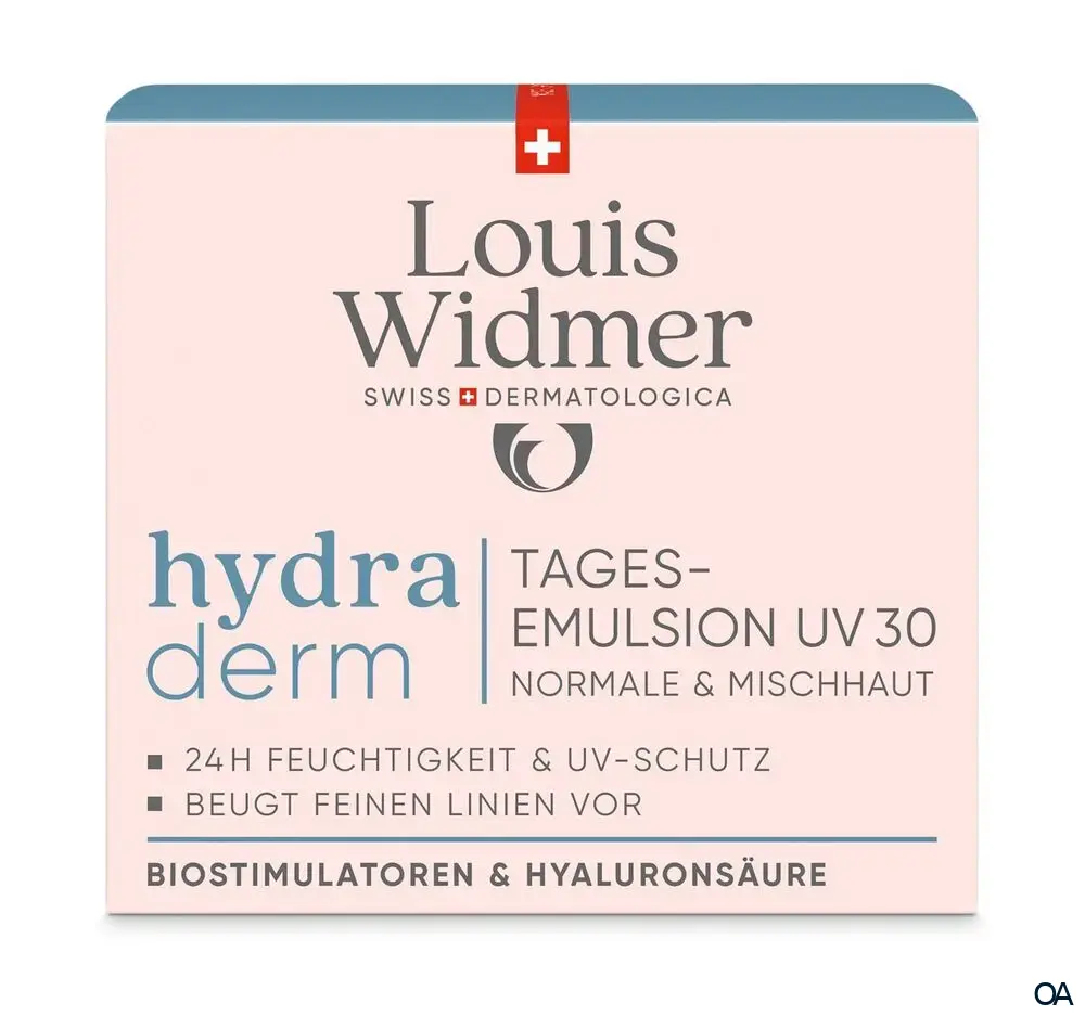 Louis Widmer hydraderm Tagesemulsion UV 30 - leicht parfümiert Louis Widmer hydraderm Tagesemulsion UV 30 - leicht parfümiert