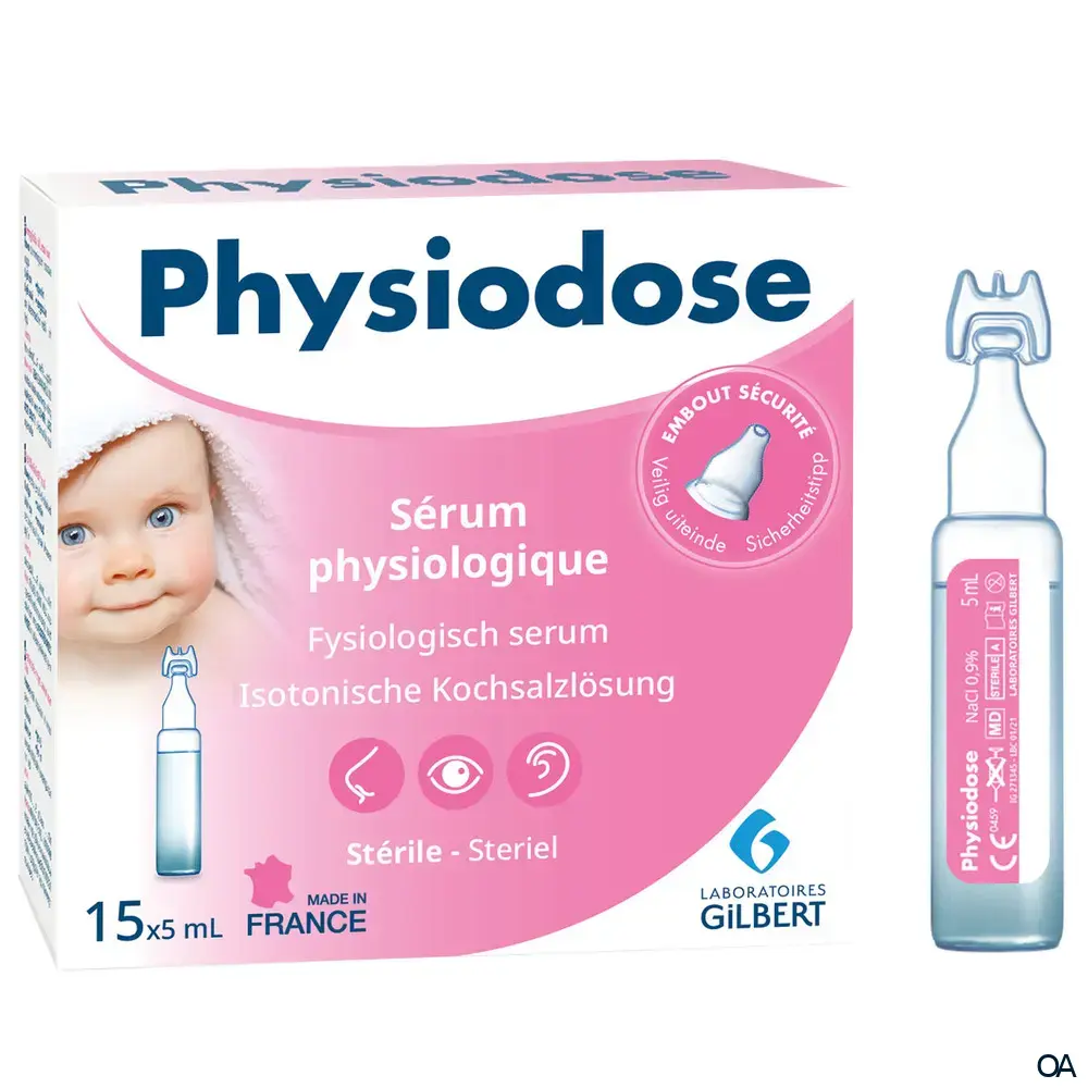 Physiodose Isotonische Kochsalzlösung Ampullen 5 ml, steril