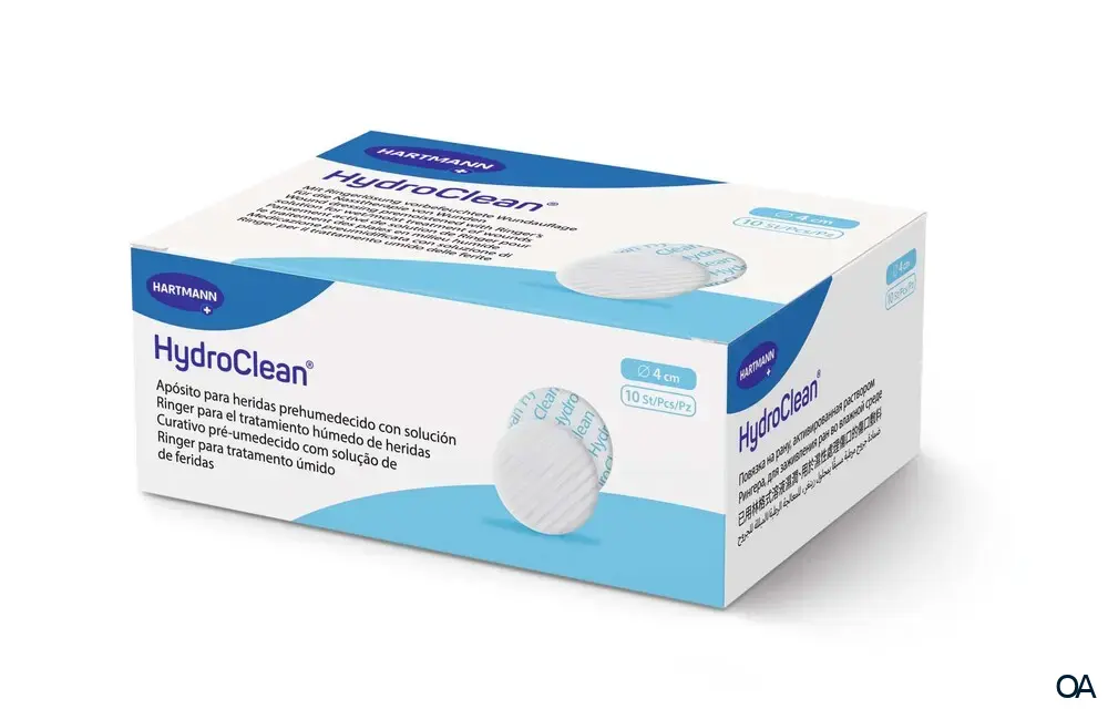 HydroClean® hydroaktive Wundauflagen rund, steril, Ø 4 cm