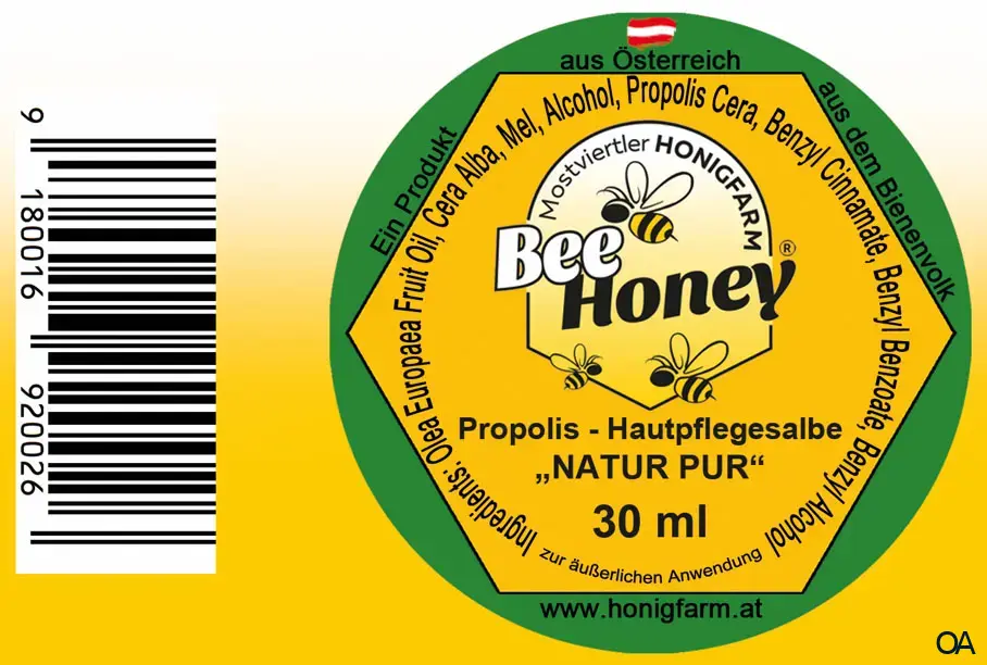 Bee Honey® Propolis Hautpflegesalbe Bee Honey® Propolis Hautpflegesalbe