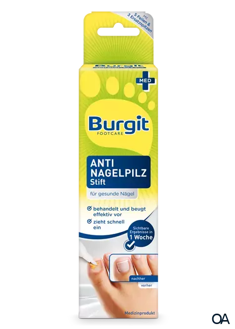 Burgit Footcare Anti Nagelpilz Stift Burgit Footcare Anti Nagelpilz Stift