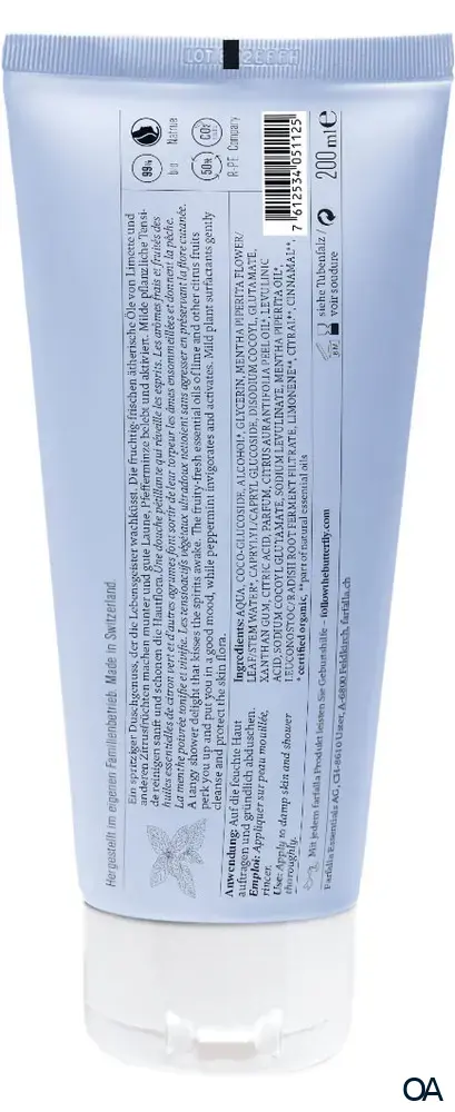 Farfalla Sommerglück Duschgel