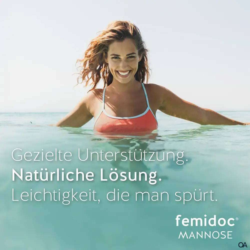 femidoc® MANNOSE Direkt+ Direktgranulat-Sticks