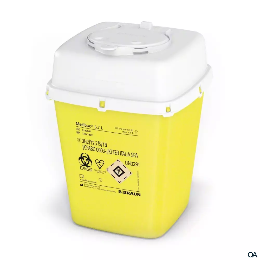 Medibox® Entsorgungsbehälter 5,7 L Medibox® Entsorgungsbehälter 5,7 L
