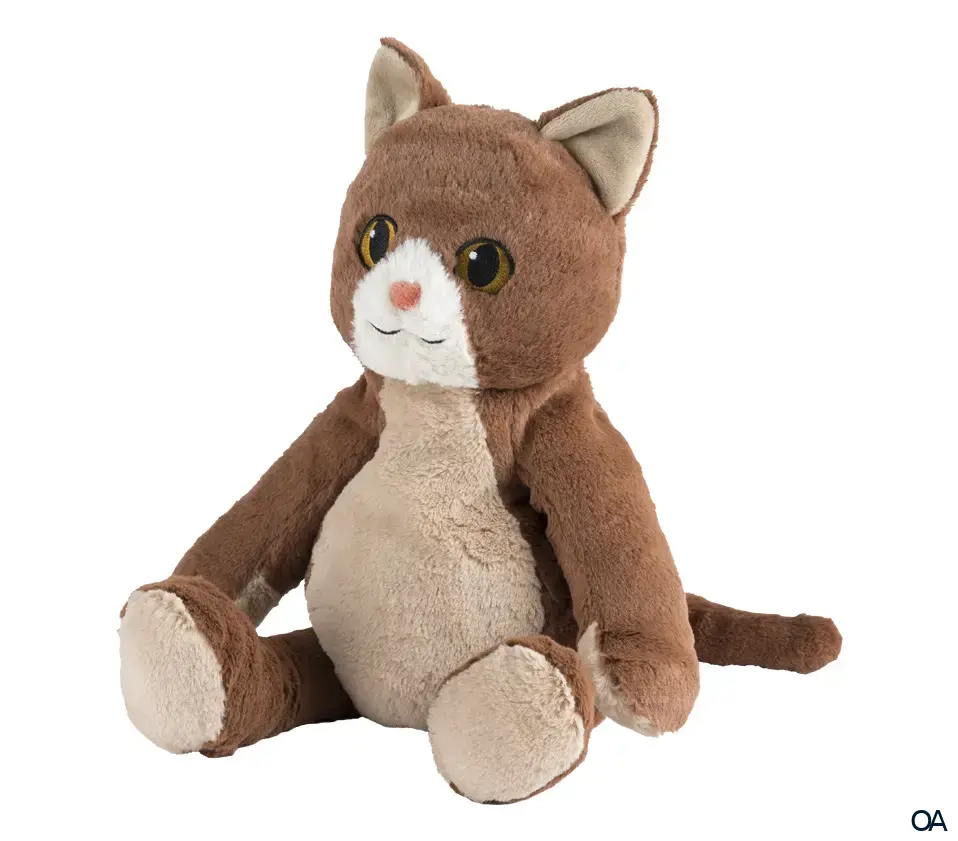 Warmies Katze sitzend Wärmestofftier