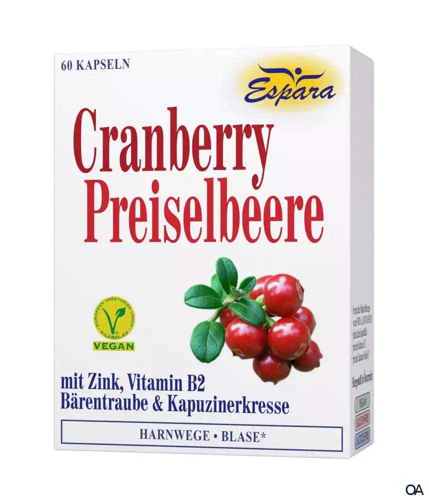 Espara Cranberry-Preiselbeere Kapseln Espara Cranberry-Preiselbeere Kapseln