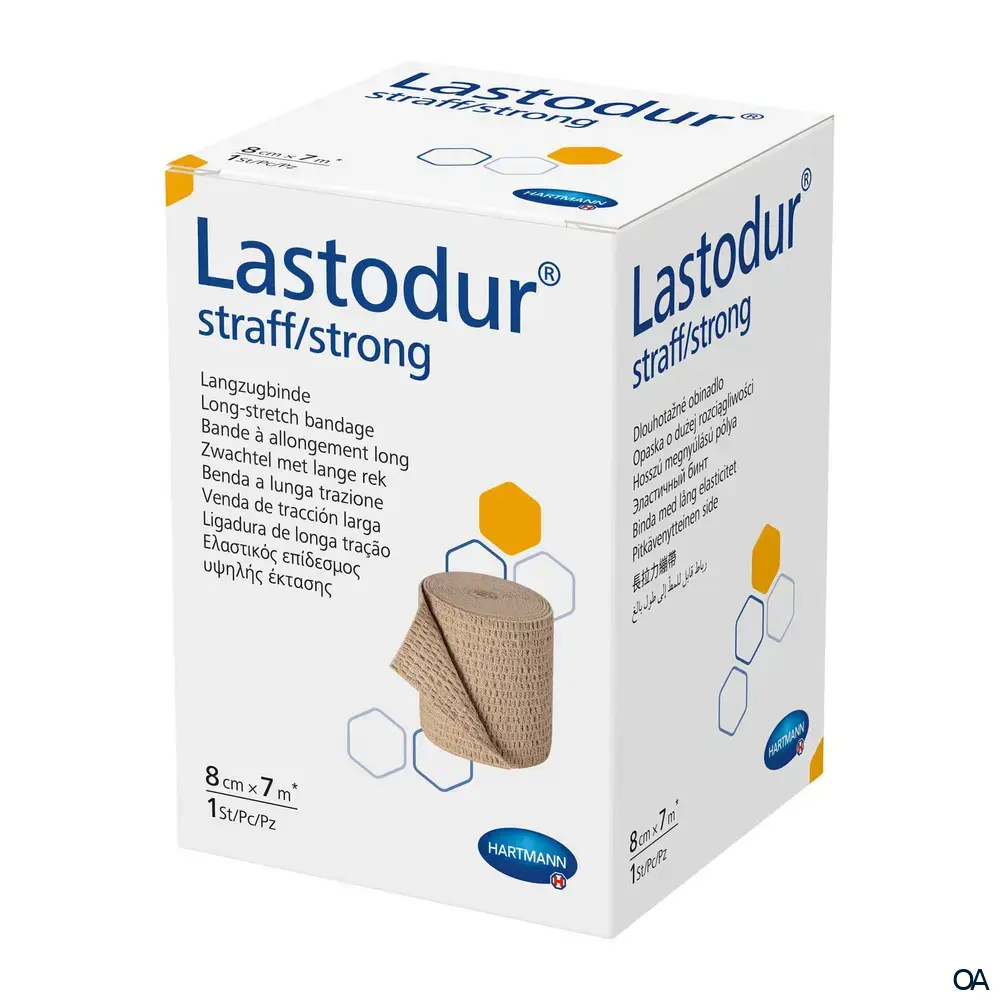 Lastodur® strong Dauerelastische Langzugbinde 8 cm x 7 m