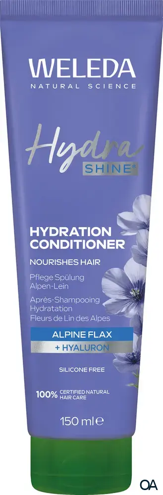 Weleda Hydra Shine Pflege Spülung Alpen Lein