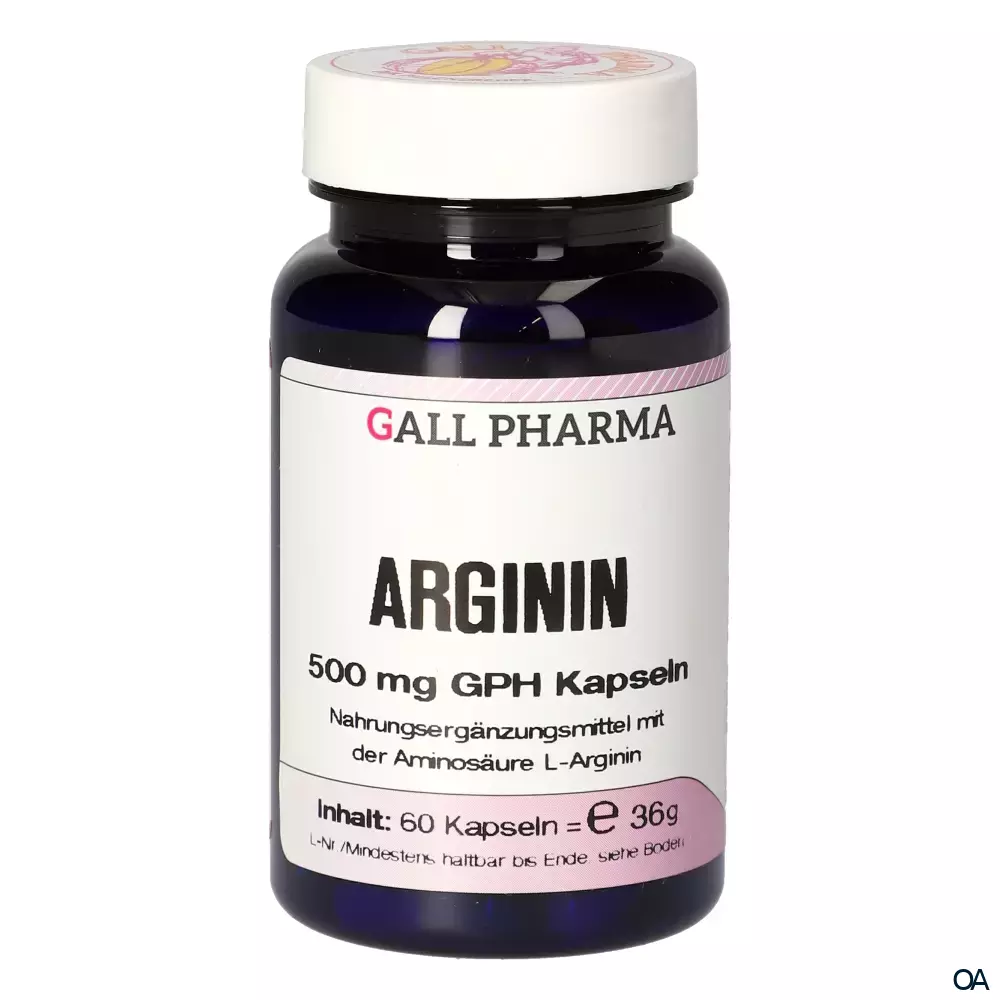 Gall Pharma Arginin 500 mg Kapseln Gall Pharma Arginin 500 mg Kapseln