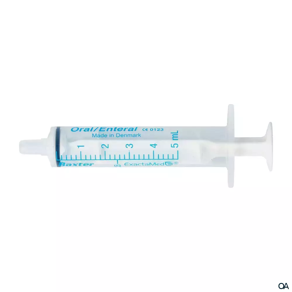 Oralspritze 5ml + Einsatz GL 28 im Set Oralspritze 5ml + Einsatz GL 28 im Set