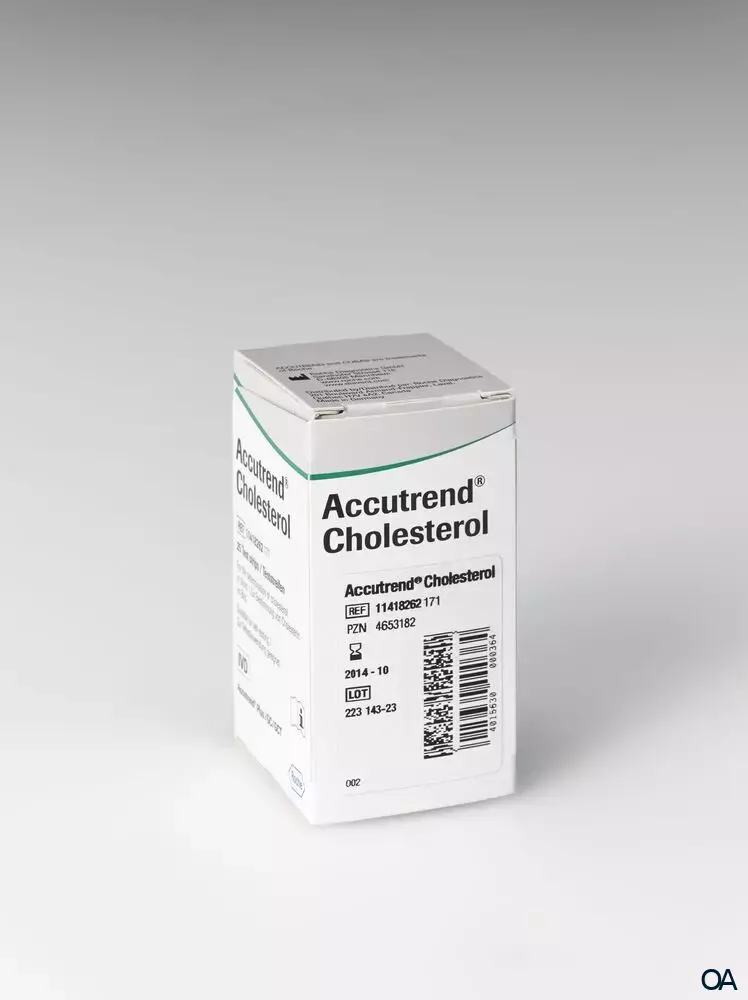 Accutrend Cholesterol Teststreifen Accutrend Cholesterol Teststreifen