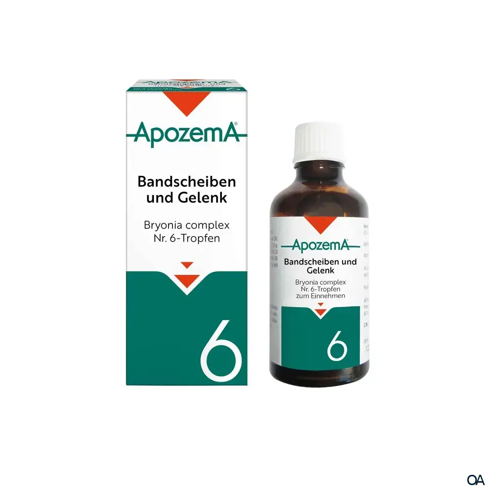 Apozema® Bandscheiben- und Gelenk Bryonia complex Nr. 6 Tropfen zum Einnehmen