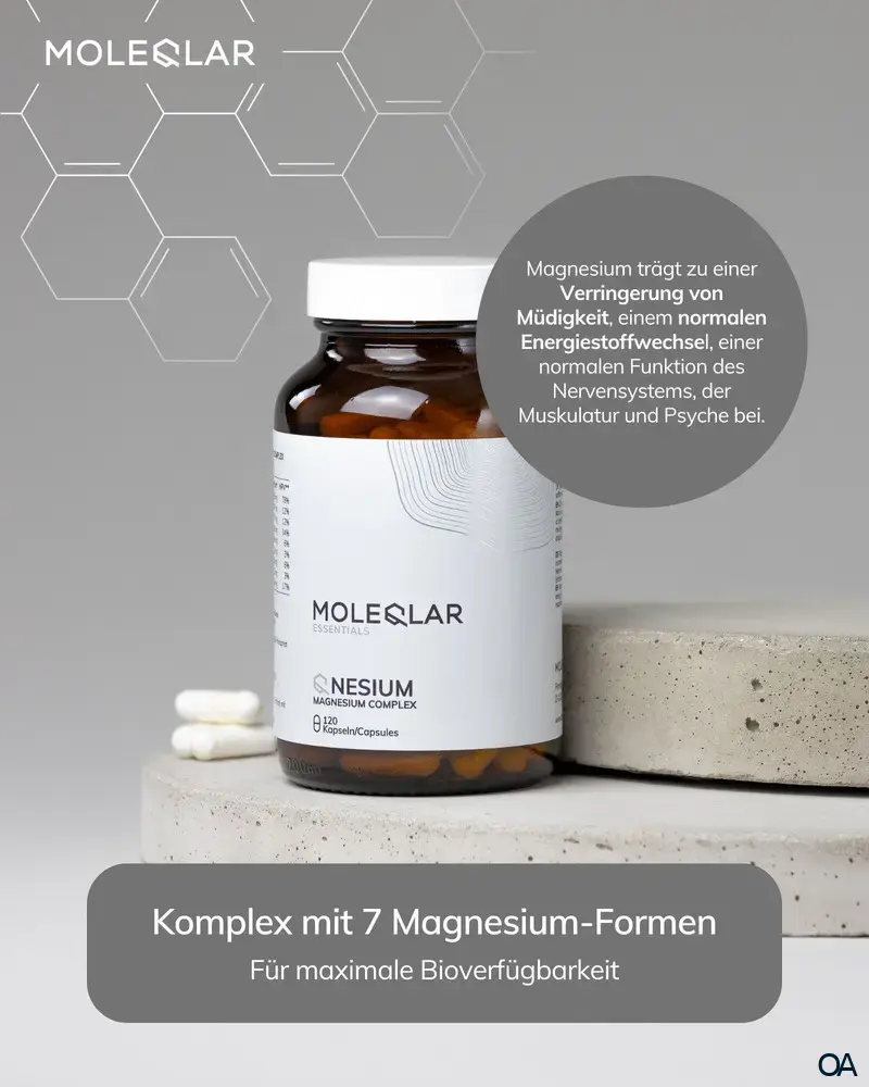 MoleQlar Essentials QNESIUM Magnesium Complex Kapseln
