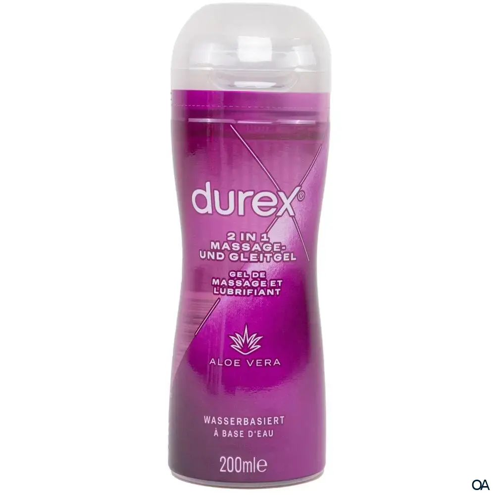 Durex 2 in 1 Massage und Gleitgel Aloe Vera